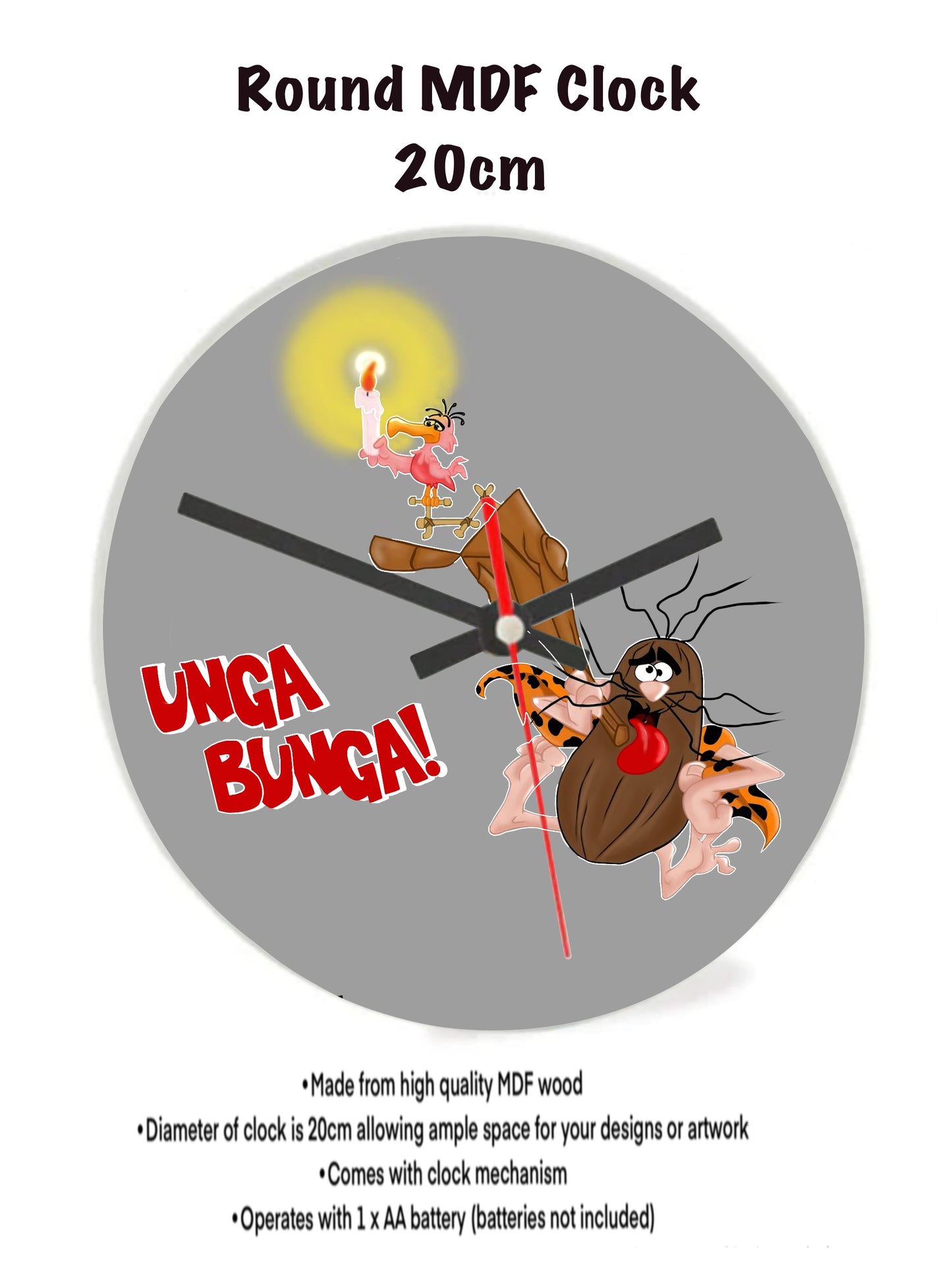 Captain Caveman Clocks Ungainly Bunga!