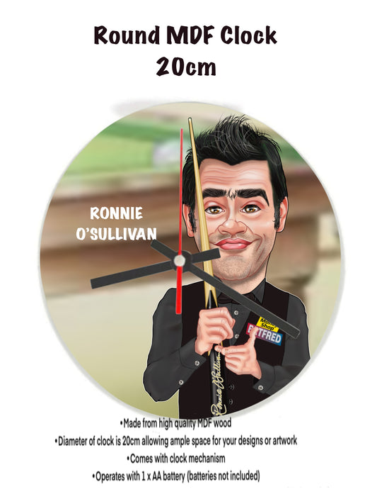 Ronnie O’Sullivan Snooker Clocks