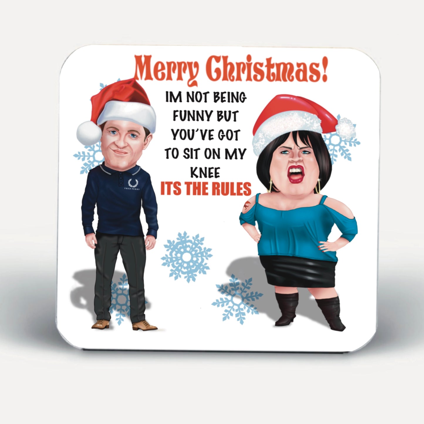 Set of 5 Gavin and Stacey Nessa Coasters-Coasters