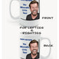 Set of 4 Ricky Gervais Mugs-Mugs