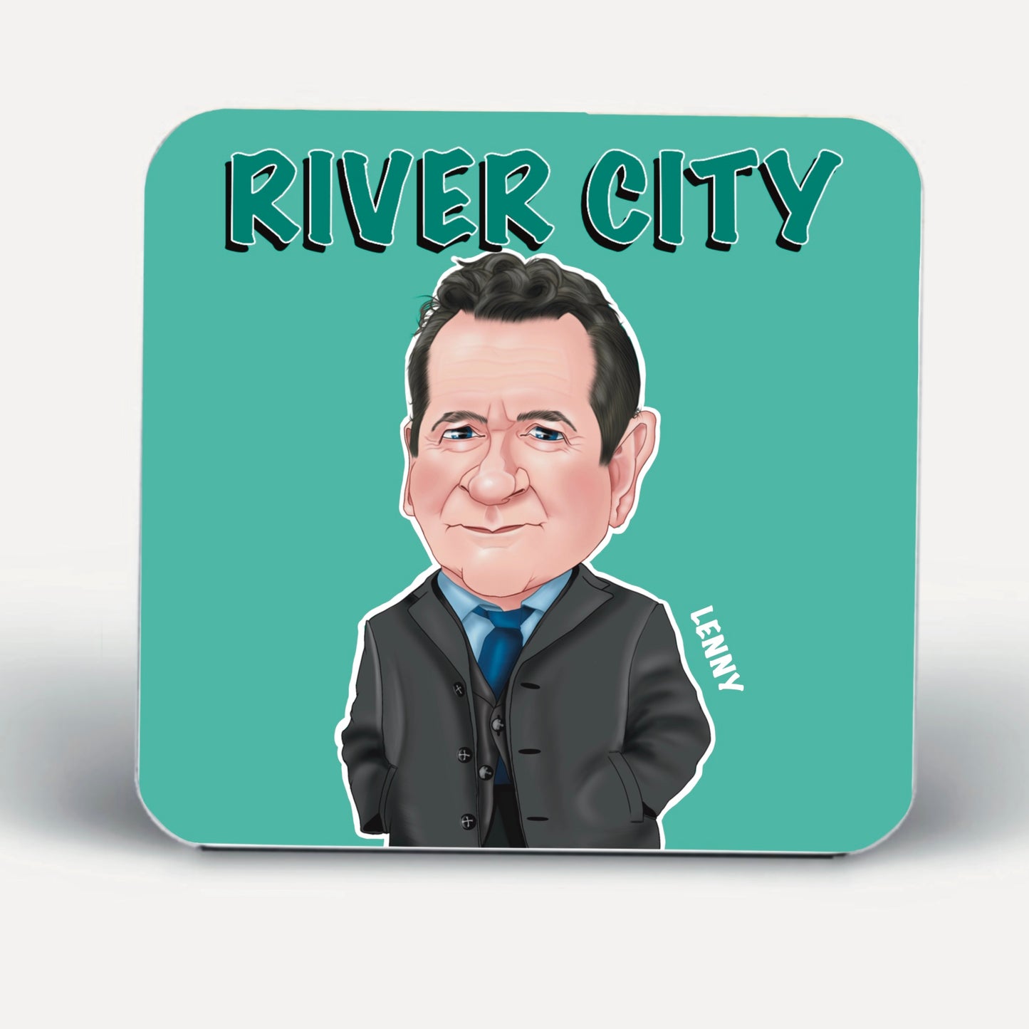 River City Lenny Murdoch Coasters-Coasters Glesga