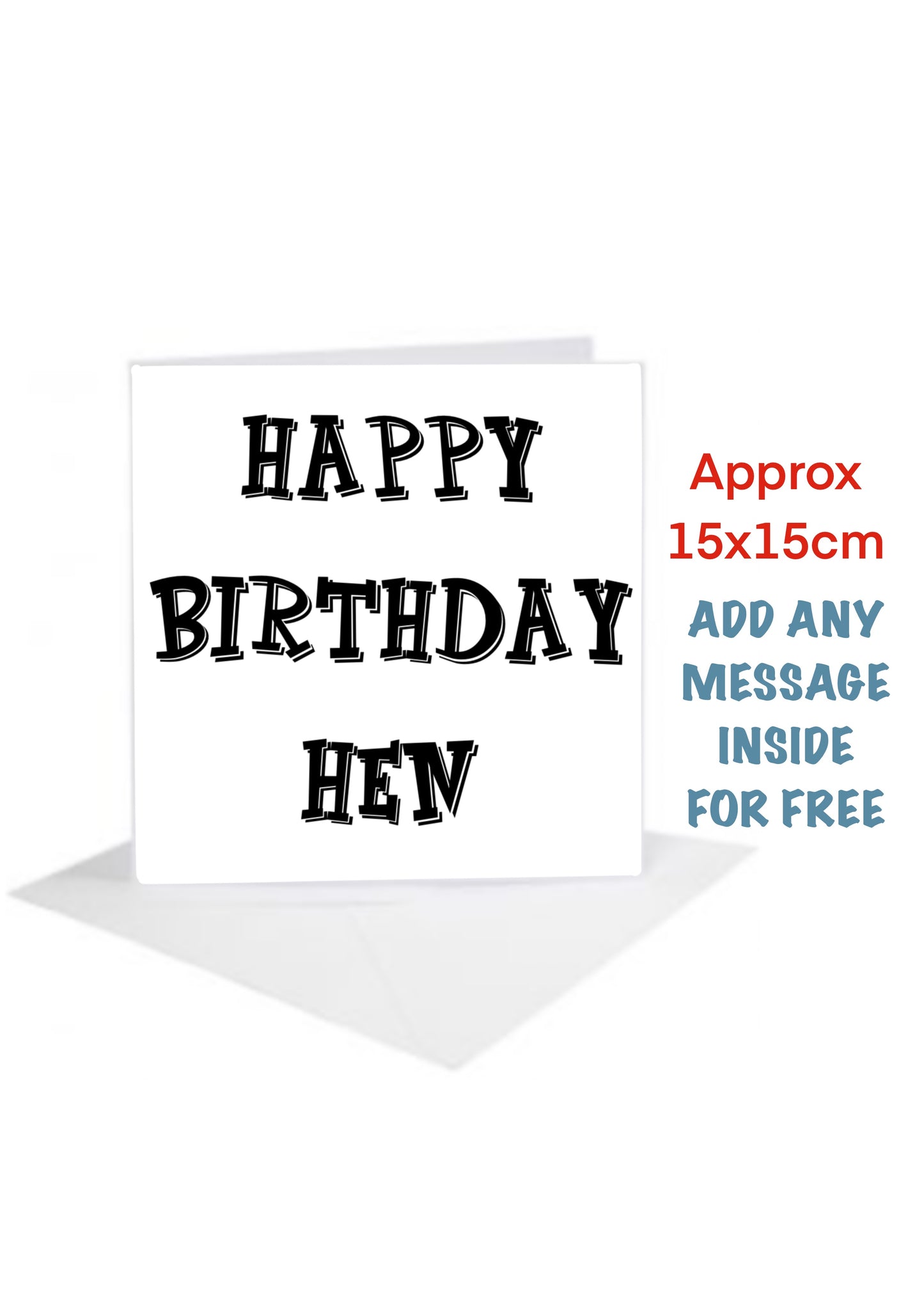 Birthday Cards Scottish slang Hen