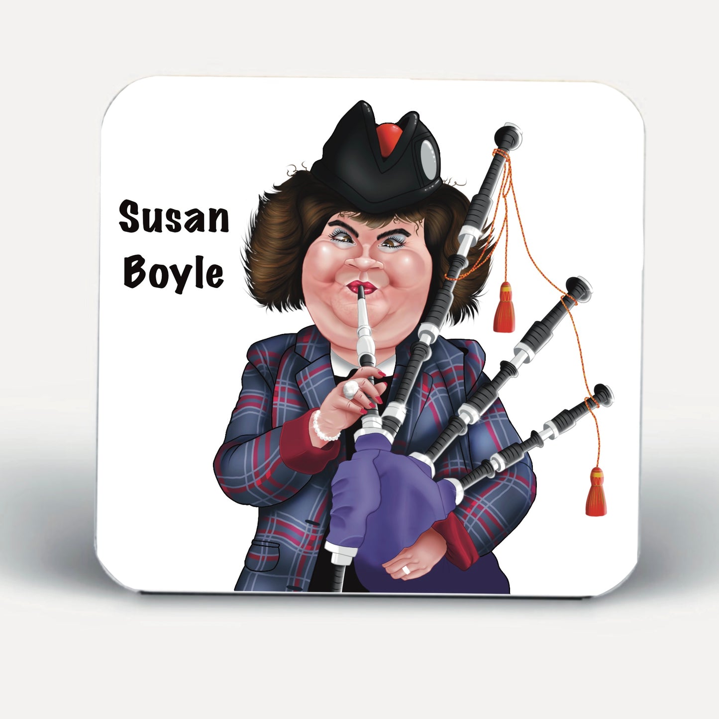 Susan Boyle Coasters Scottish