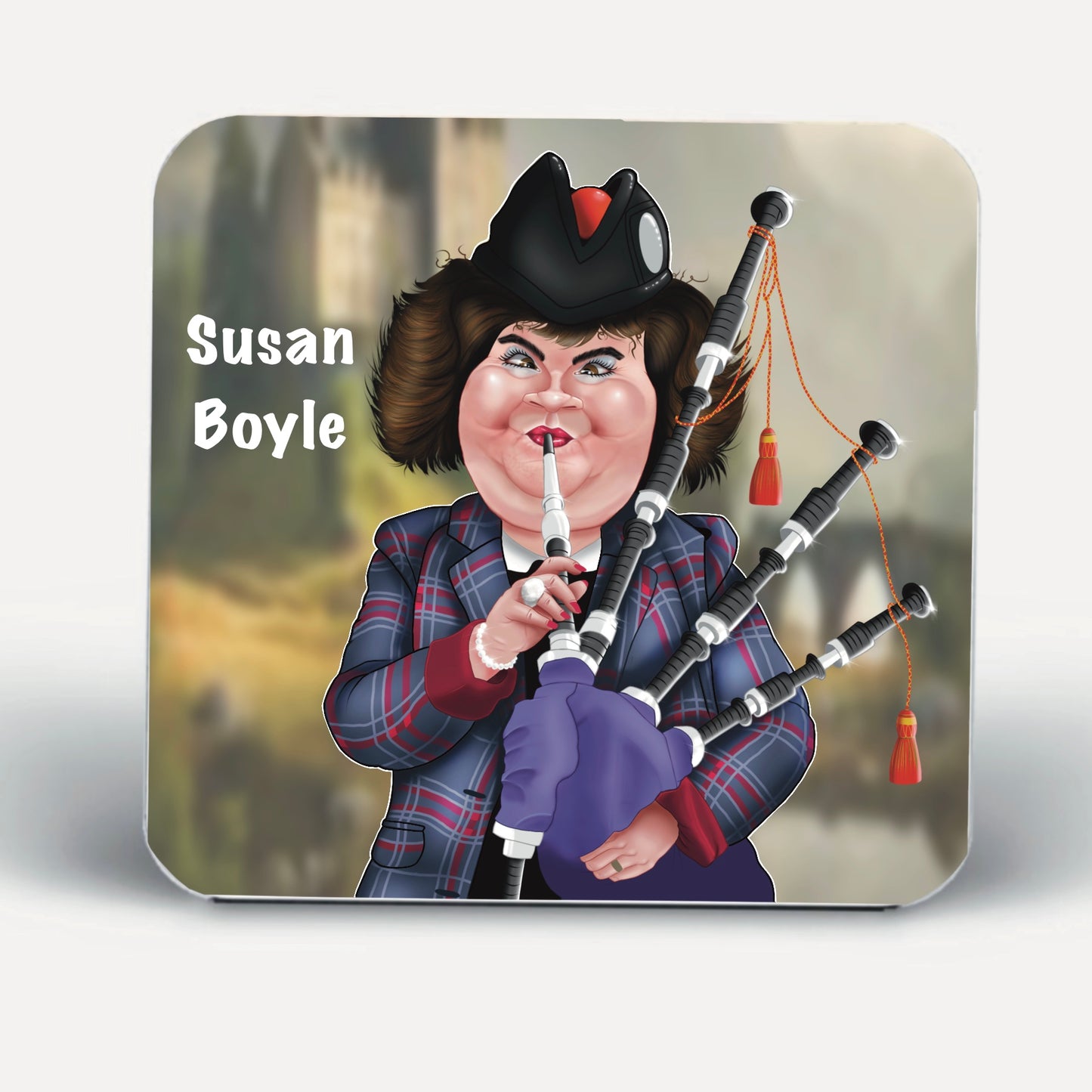 Scottish Susan Boyle Coasters