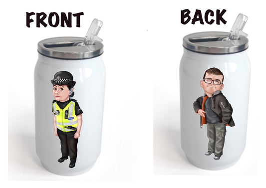 Scot Squad water bottle-water bottle Karen and Bobby