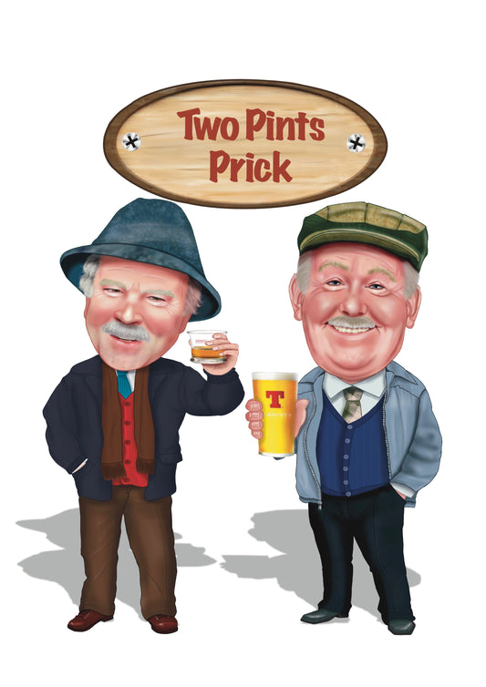 Still Game Prints Jack And Victor the original auld palsc