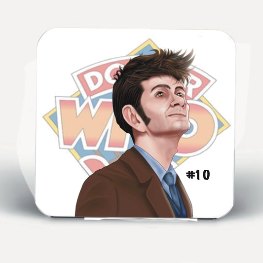 David Tennant Dr Who Coasters-Coasters
