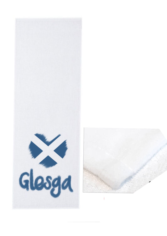 Glesga-Glesga Sports Towels-Sports Towels heart of Glesga