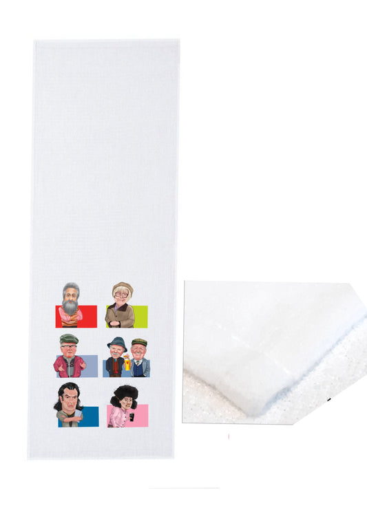 Still Game Sports Towels-Sports Towels Navid ISA Winston Jack and Victor Boaby Edith