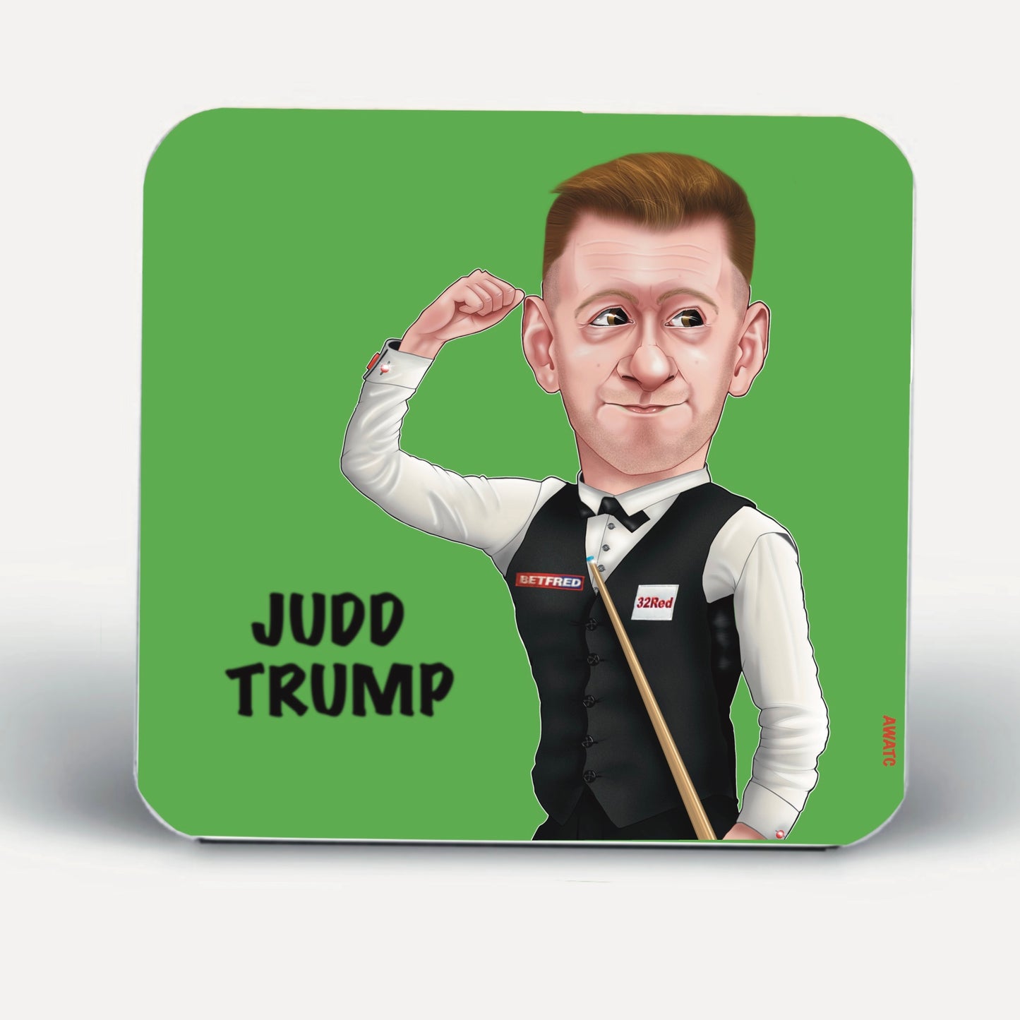 Judd trump inspired coasters-coasters