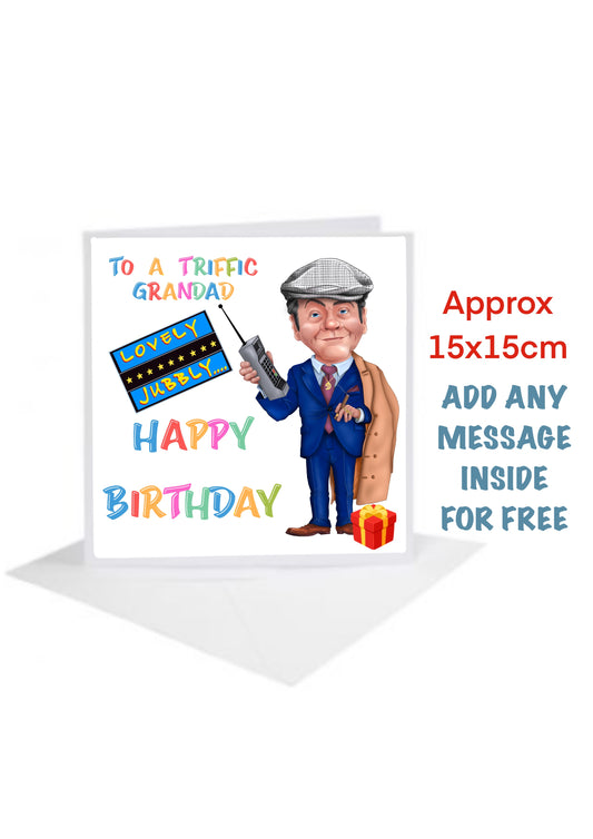 Only Fools And Horses Cards add a name for free the trotters