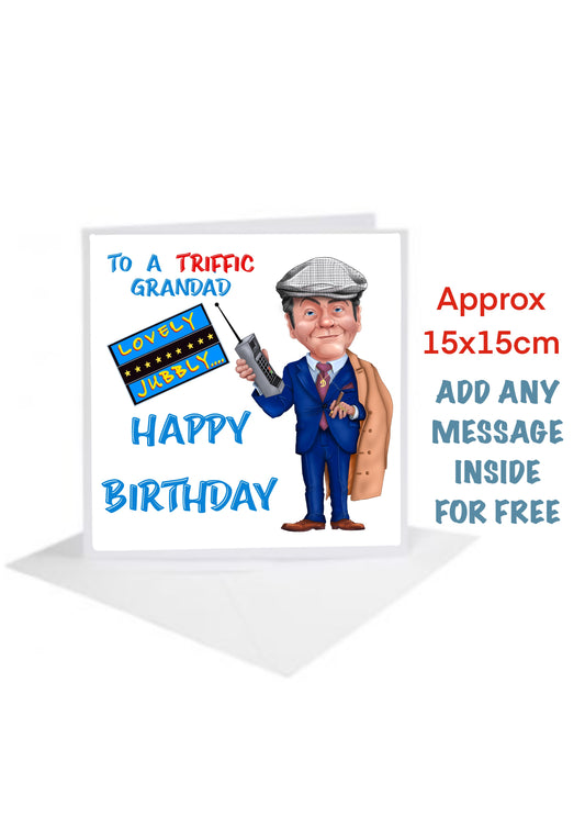 Only Fools And Horses Cards add a name for free the trotters