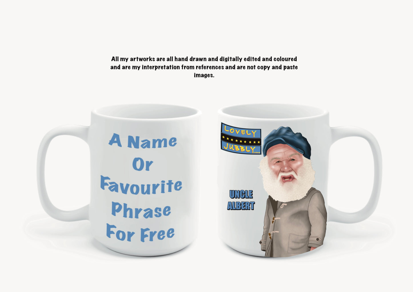 Only Fools And Horses 10oz Mugs add a name for free the trotters