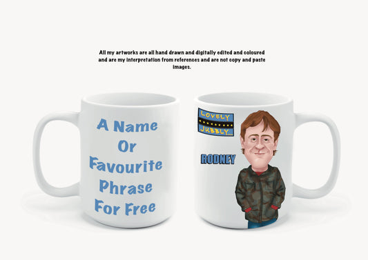 Only Fools And Horses 10oz Mugs add a name for free the trotters