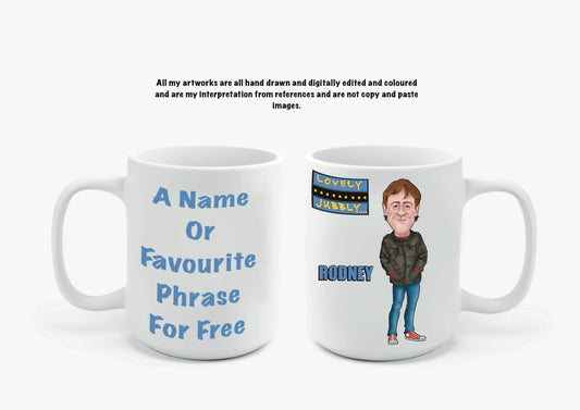 Only Fools And Horses 10oz Mugs add a name for free the trotters