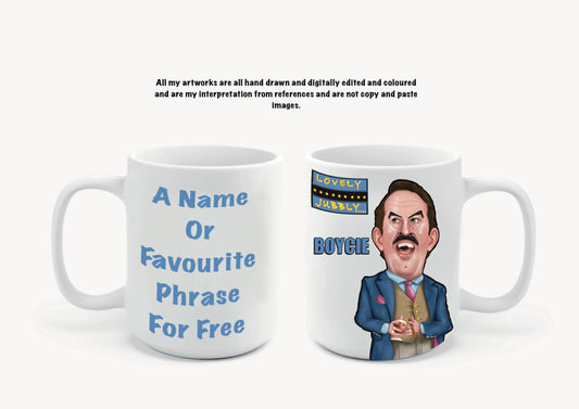 Only Fools And Horses 10oz Mugs add a name for free the trotters