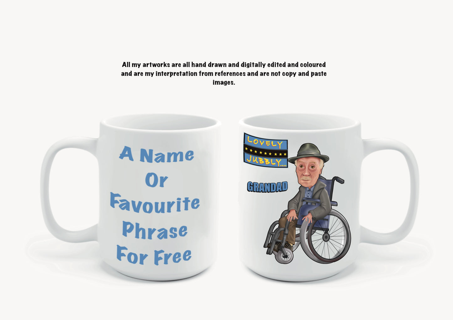 Only Fools And Horses 10oz Mugs add a name for free the trotters