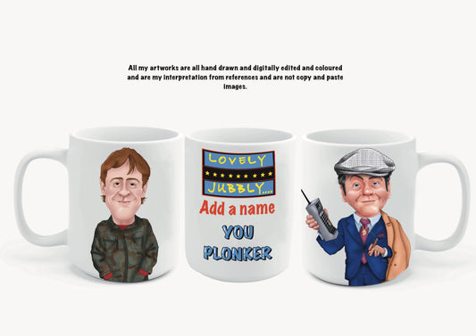 Only Fools And Horses 10oz Mugs add a name for free the trotters