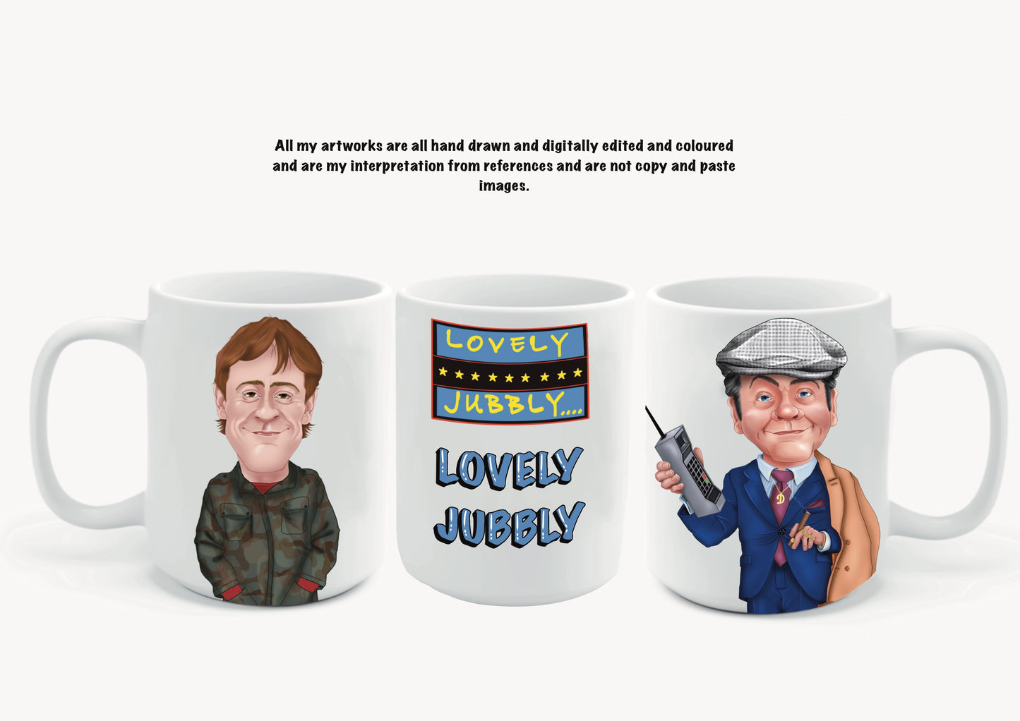 Only Fools And Horses 10oz Mugs add a name for free the trotters