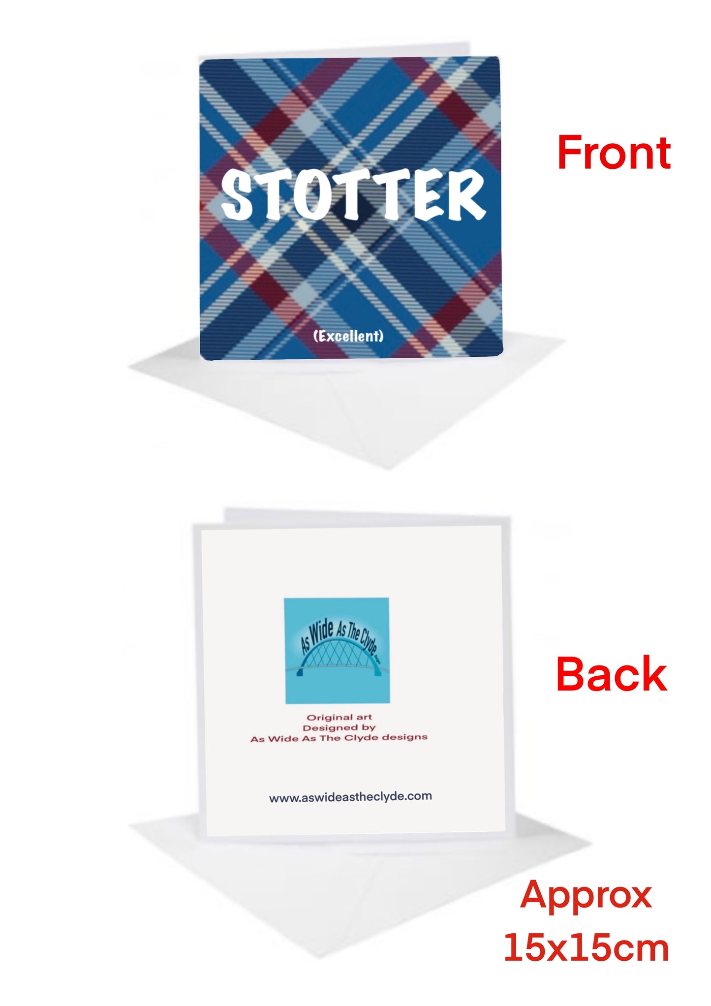 Scottish slang STOTTER Cards-Cards