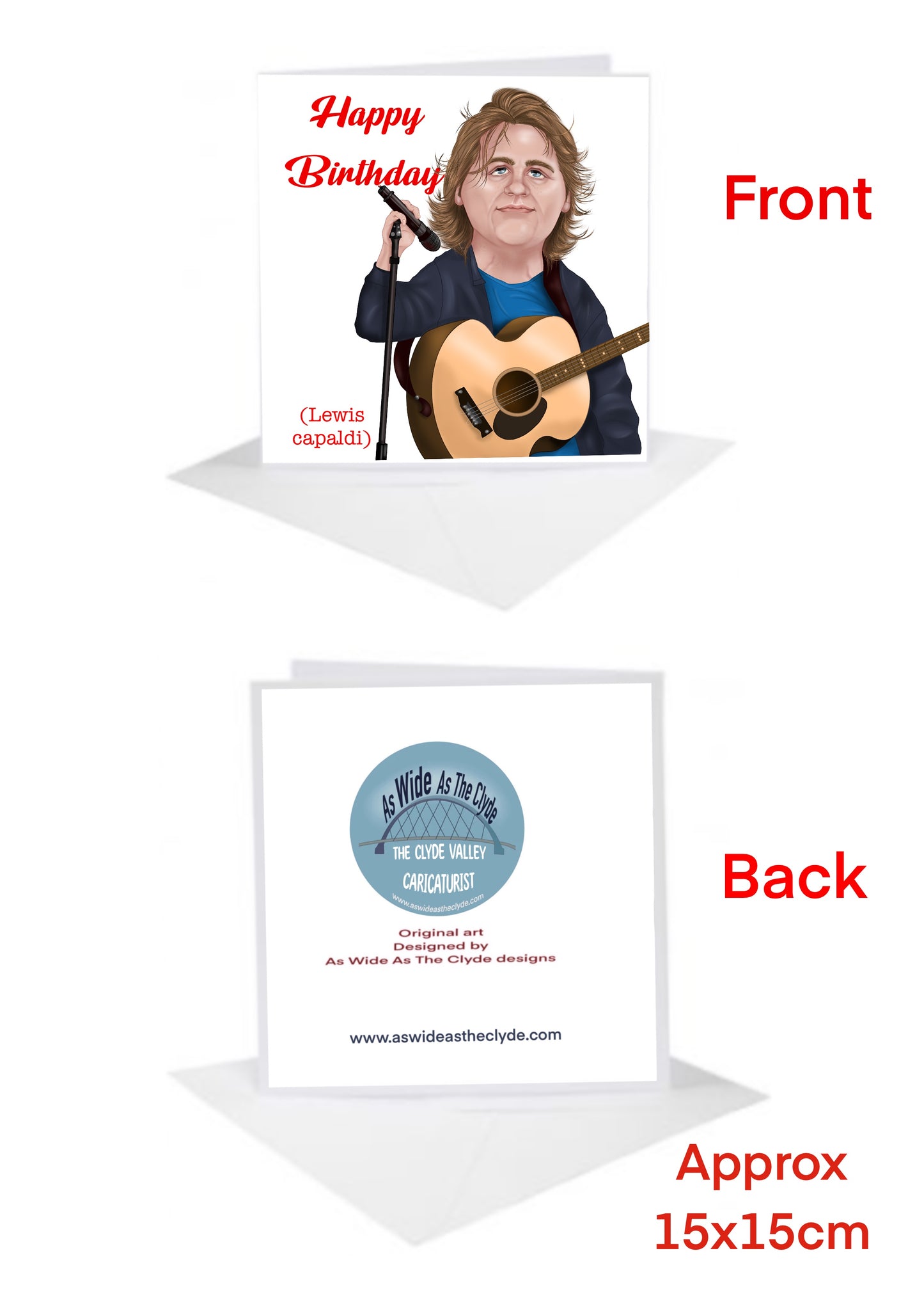 Lewis Capaldi Birthday Cards-Cards