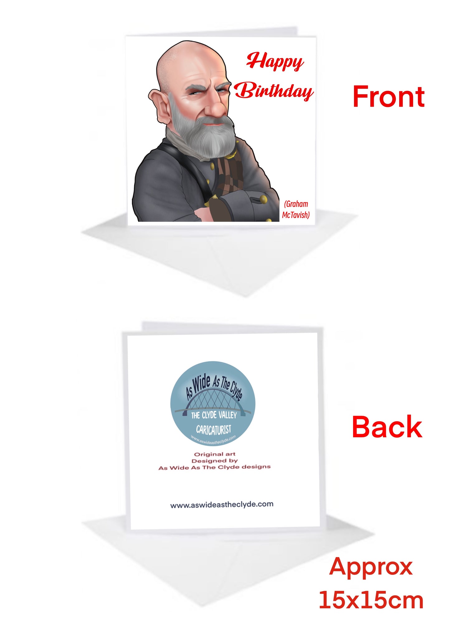 Graham McTavish game of thrones Birthday Cards-Cards