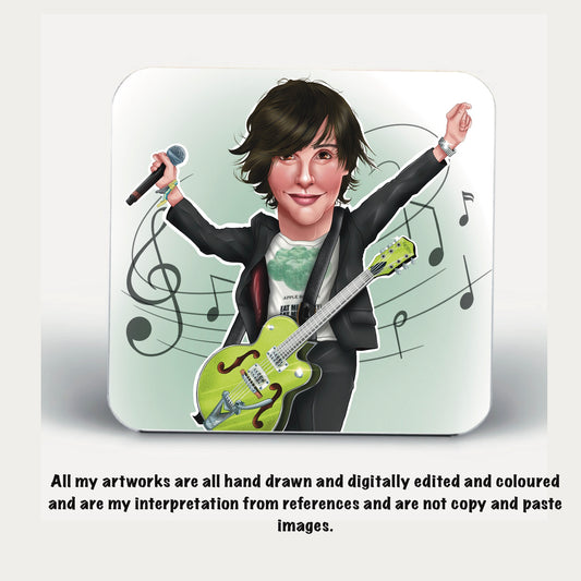 Sharleen Spiteri inspired Coasters (04)