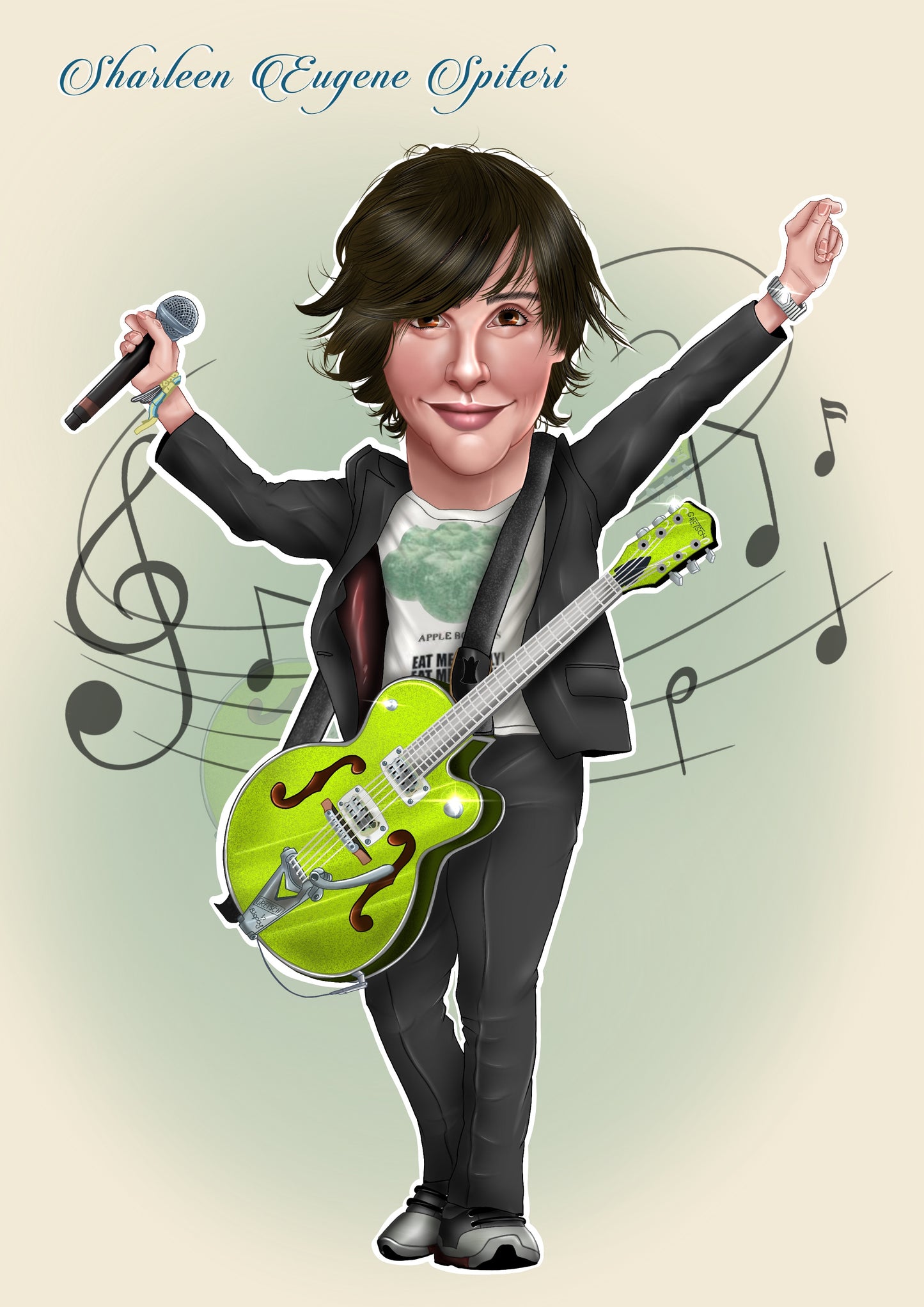 Sharleen Spiteri inspired A4 Prints #texas #sharleenspiteri