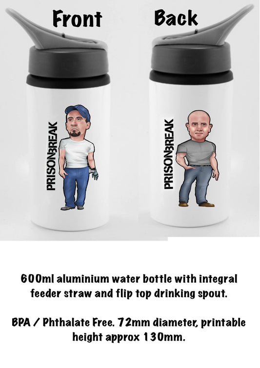 Prison Break Water Bottle-Water Bottle