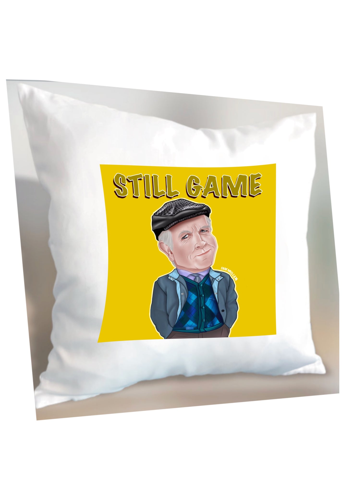 Tight arse Tam Cushion-Cushion cover only