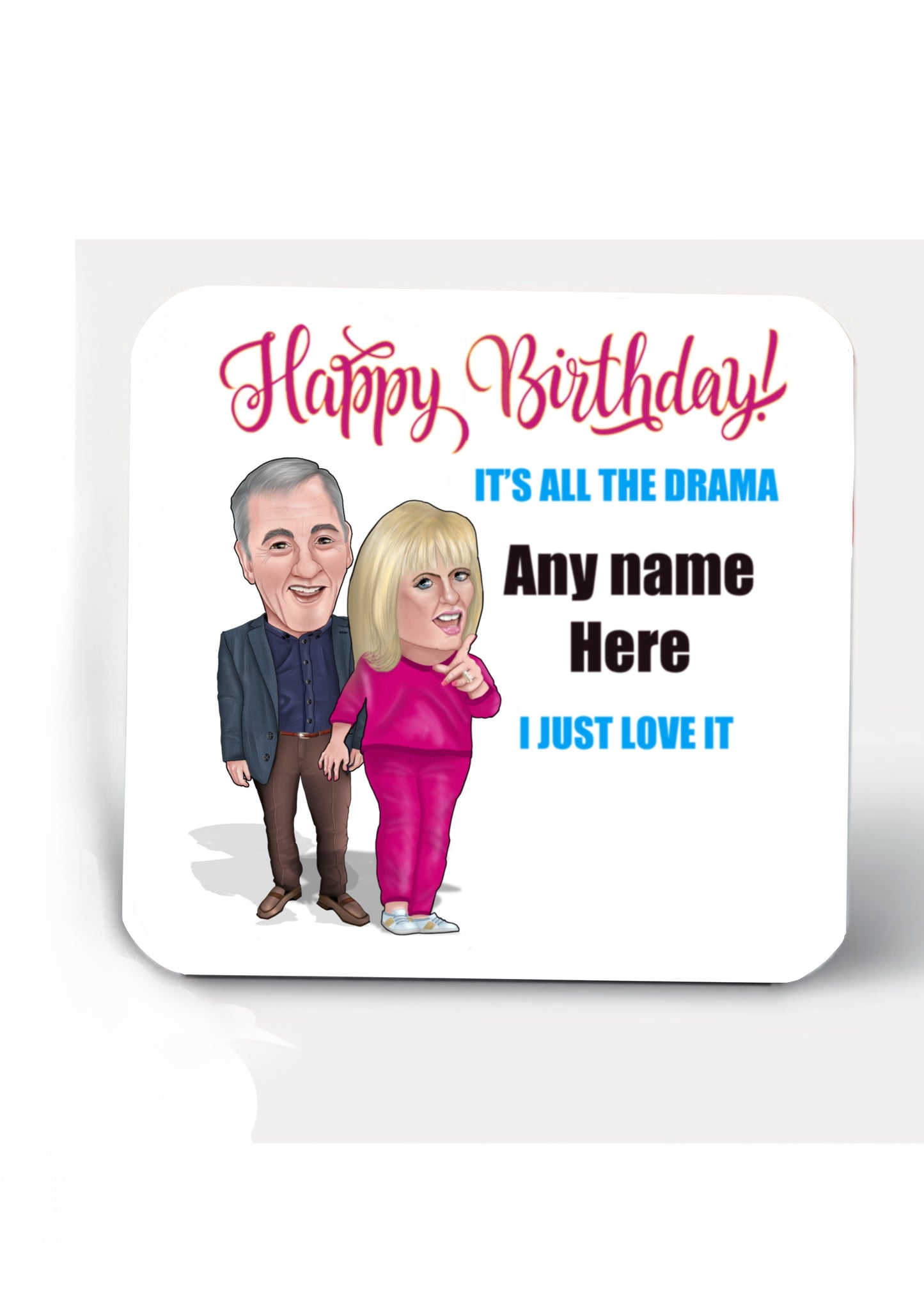 Gavin and Stacey Birthday Coasters-Coasters add a name for FREE