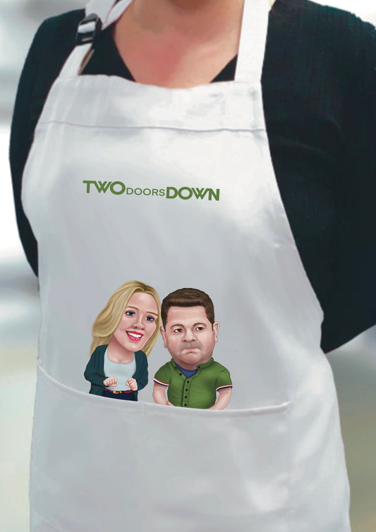 Two Doors Down Aprons-Aprons Alan and Michelle