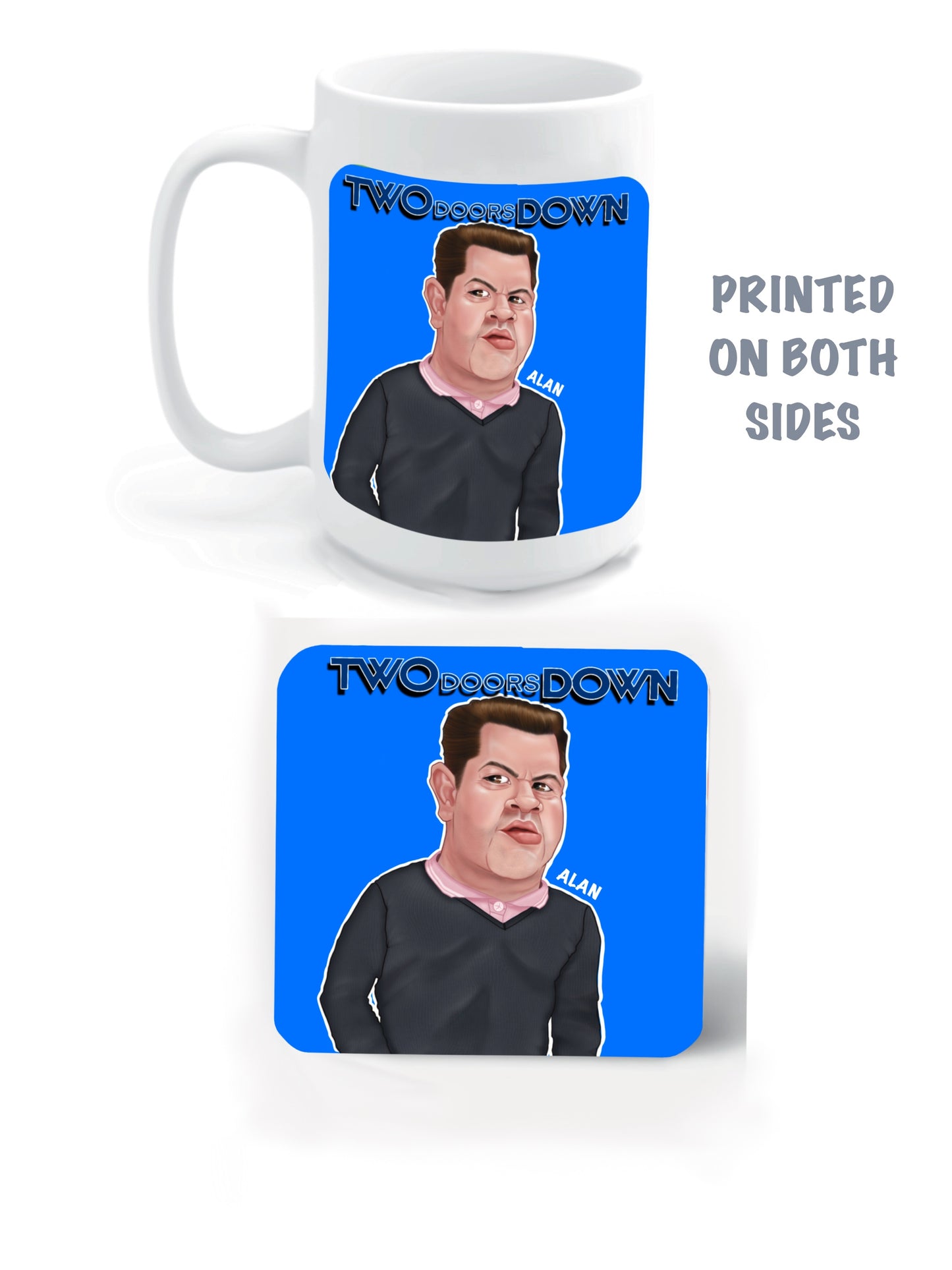 Two DOORS DOWN Coasters and Mugs-Mugs ALAN