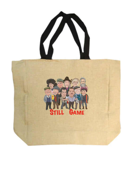 Still Game Tote Bags-Tote Bags
