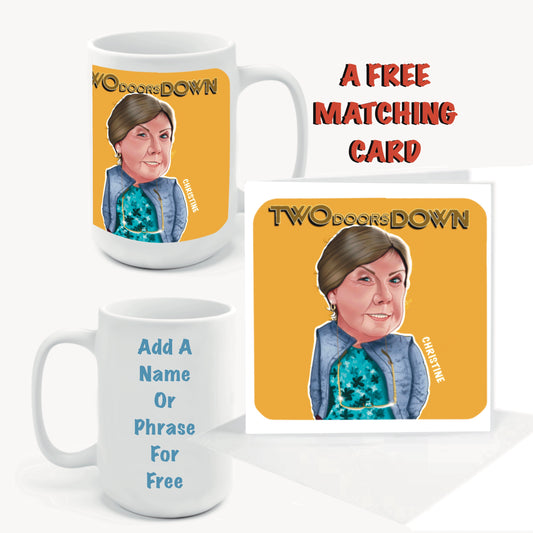Two Doors Down Mugs-Mugs and get a FREE Cards-Cards