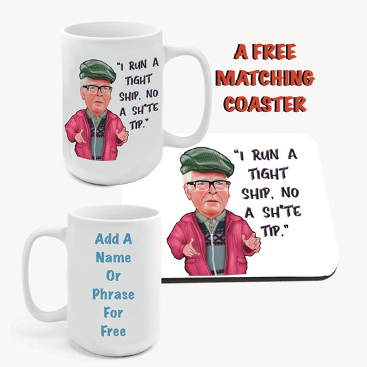 Winston Still Game Mugs-Mugs and get a FREE Coasters-Coasters