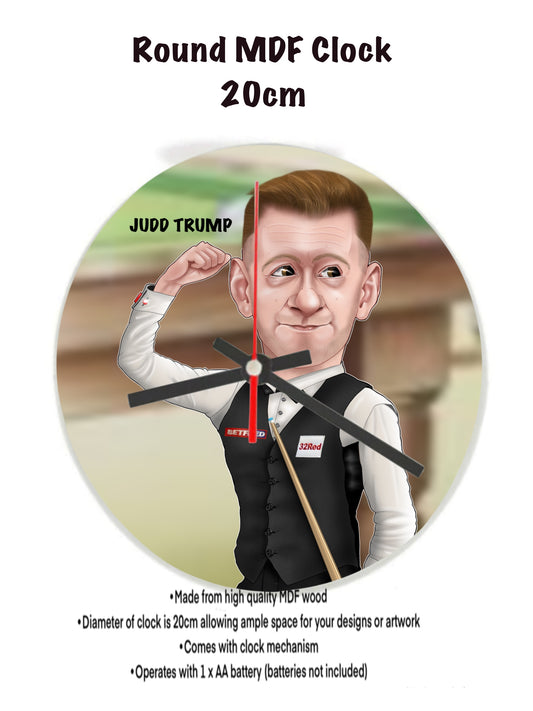 Snookers Judd Trump Clocks-Clocks