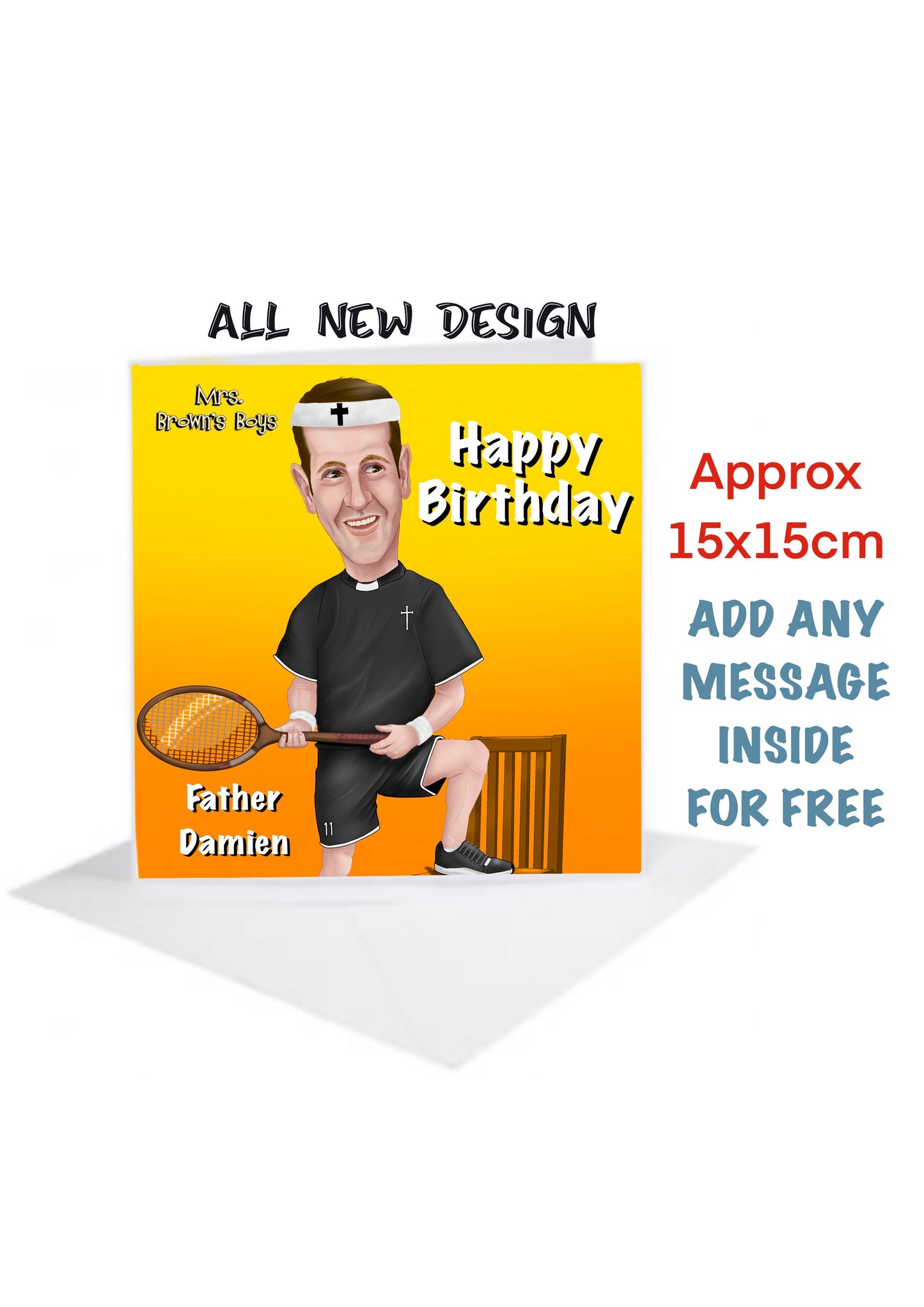 Mrs Browns Boys Birthday Cards Father Damien