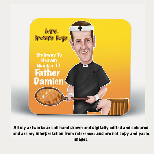 Mrs Browns Boys Coasters Father Damien tennis episode