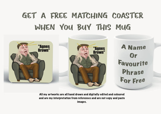 Mrs Browns Boys Mugs And Coasters Free matching coasters
