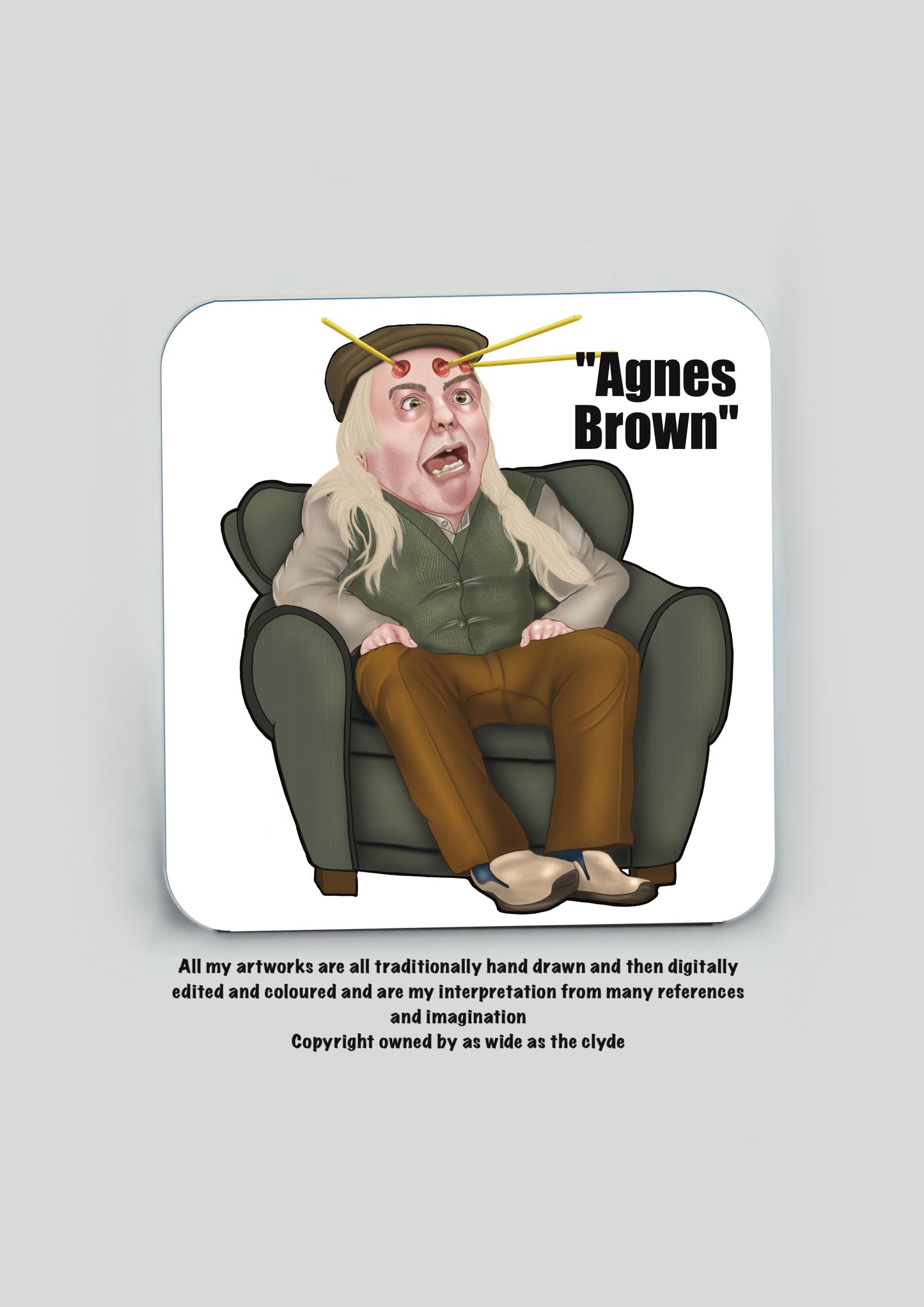 Mrs Browns Boys Coasters Grandad Agnes Brown