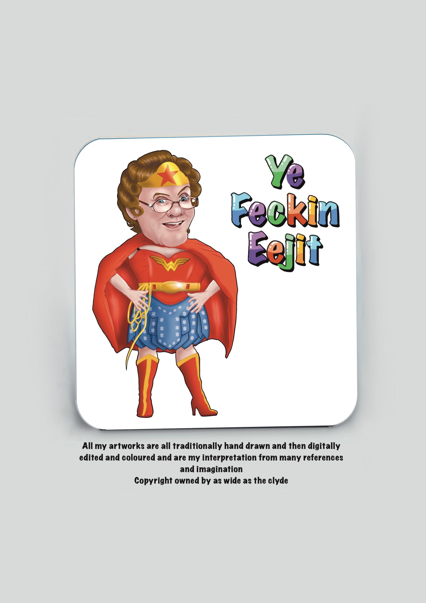 Mrs Browns Boys Coasters Feckers Eejit