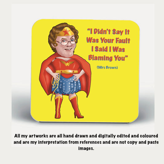 Mrs Browns Boys Coasters Feckers Eejit