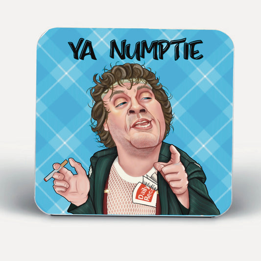 Ya Numptie Rab C Nesbitt Coasters-Coasters
