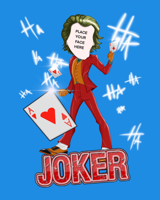 A4 joker Prints-Prints add face and text for FREE