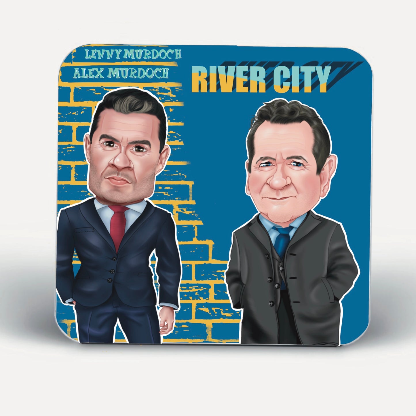 River City Coasters-Coasters Lenny and Alex Murdoch #caricatures #rivercity