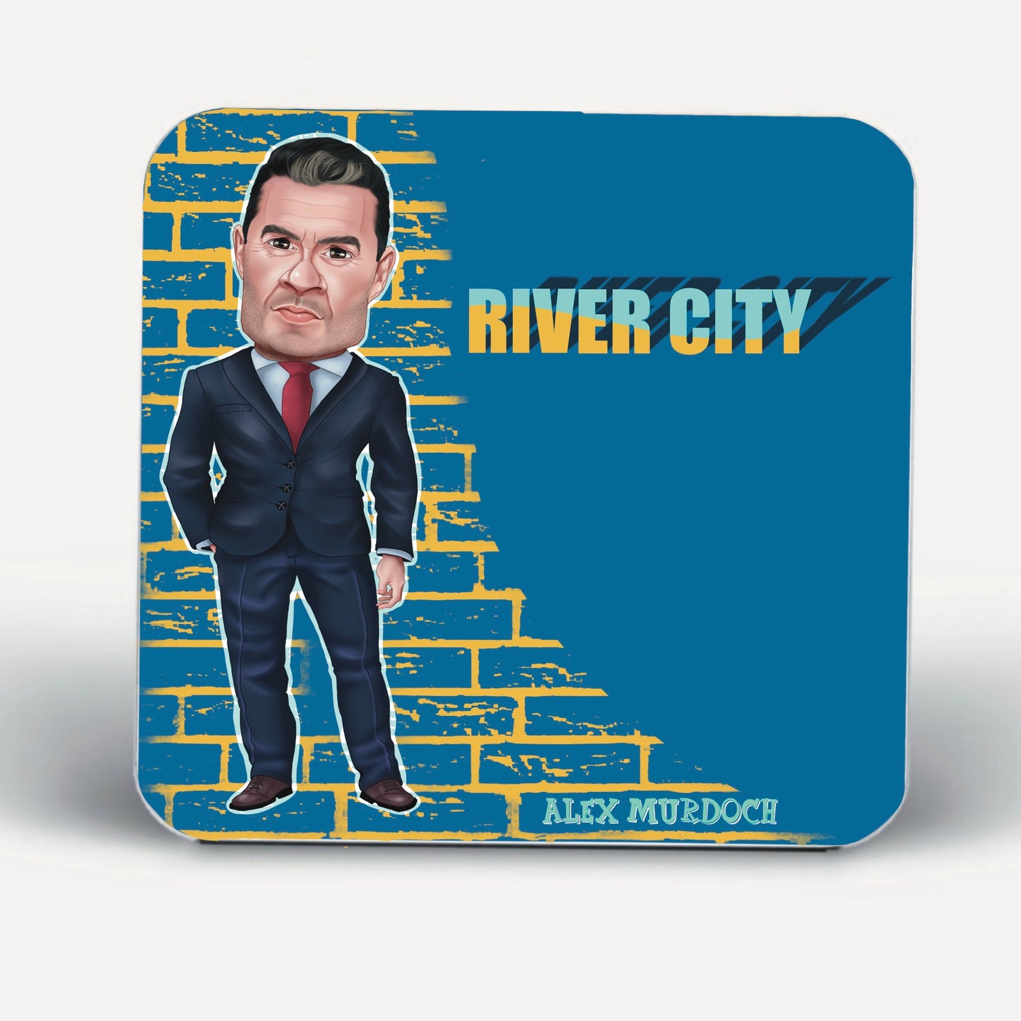 River City Coasters-Coasters Alex Murdoch #rivercity #caricatures