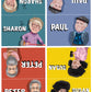 10 x Party And Wedding Table Name Place Settings from the auld pals of Still Game in 4 styles