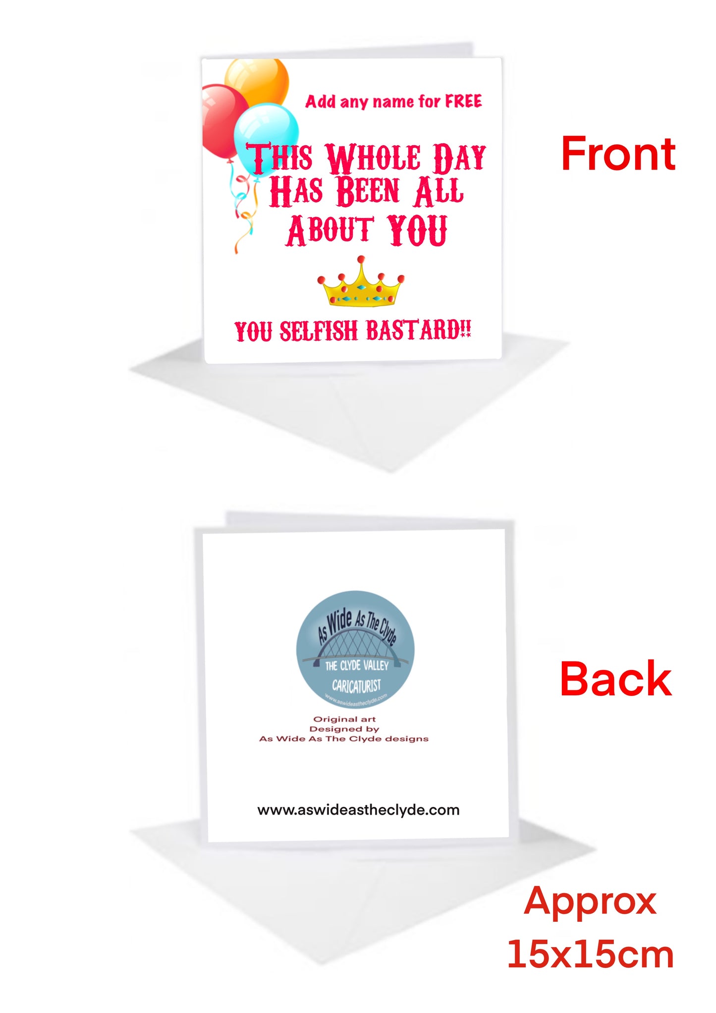 Selfish Cards-Cards for #her #stockingfillers #xmasgifts