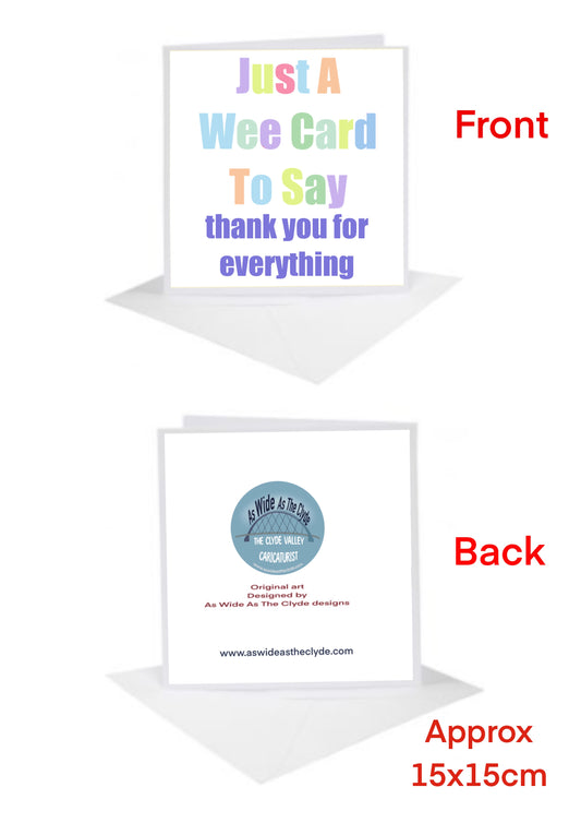 Thank You Cards-Cards pastel colours